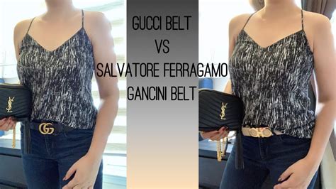 salvatore ferragamo or gucci belt|Ferragamo vs Gucci.